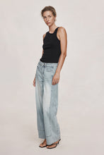 Load image into Gallery viewer, Marle Border Jean - Faded Blue Apparel > Women > Clothing > Jeans > Straight Leg Jeans > Marle Hyde Boutique
