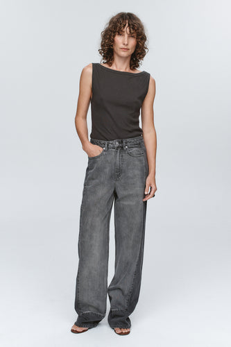 Marle Border Jean - Stone Hyde Boutique