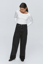 Load image into Gallery viewer, Marle Border Jean - Black Wash Hyde Boutique
