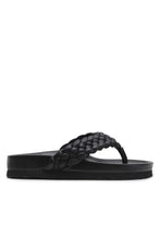 Load image into Gallery viewer, La Tribe Braided Thong - Black Hyde Boutique
