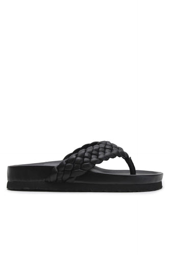 La Tribe Braided Thong - Black Hyde Boutique