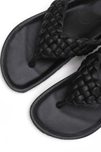 Load image into Gallery viewer, La Tribe Braided Thong - Black Hyde Boutique

