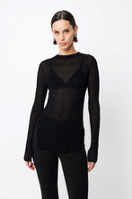 Load image into Gallery viewer, Mossman Bristol High Neck Top - Black Hyde Boutique
