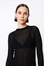 Load image into Gallery viewer, Mossman Bristol High Neck Top - Black Hyde Boutique
