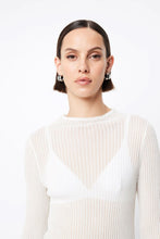 Load image into Gallery viewer, Mossman Bristol High Neck Top - White Hyde Boutique
