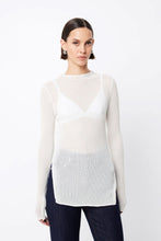 Load image into Gallery viewer, Mossman Bristol High Neck Top - White Hyde Boutique
