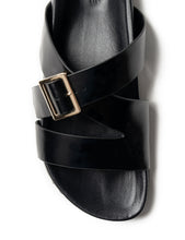 Load image into Gallery viewer, La Tribe Buckle Strap Slide - Black Hyde Boutique
