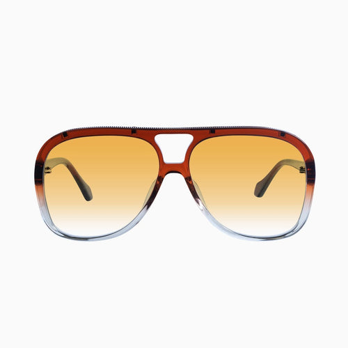 Valley Eyewear Bang - Burnt Orange Fade/Orange Gradient  Hyde Boutique   