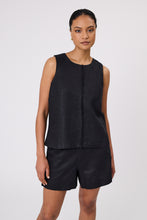 Load image into Gallery viewer, Marlow Barcelona Tank - Black. Hyde Boutique
