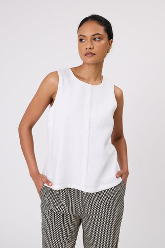 Marlow Barcelona Tank - White Hyde Boutique