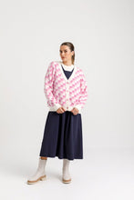 Load image into Gallery viewer, Thing Thing Block Cardigan - Ballerina  Hyde Boutique   
