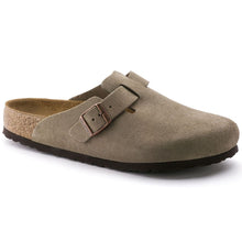 Load image into Gallery viewer, Birkenstock Boston SFB Suede Leather (Narrow) - Taupe
