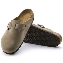 Load image into Gallery viewer, Birkenstock Boston SFB Suede Leather (Narrow) - Taupe
