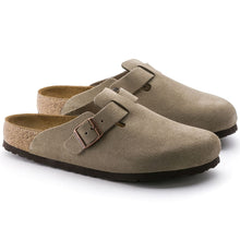 Load image into Gallery viewer, Birkenstock Boston SFB Suede Leather (Narrow) - Taupe
