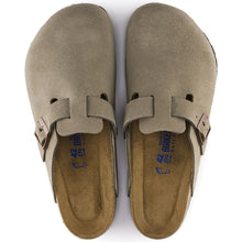 Load image into Gallery viewer, Birkenstock Boston SFB Suede Leather (Narrow) - Taupe
