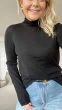 Load image into Gallery viewer, Standard Issue Merino Skivvy - Black Apparel > Women > Clothing > Knitwear > Knit Tops > Skivvy Tops > Standard Issue Hyde Boutique
