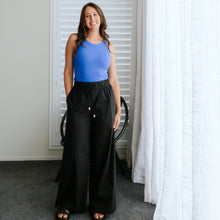 Load image into Gallery viewer, Moke Juno Women's Relaxed Pant - Black

