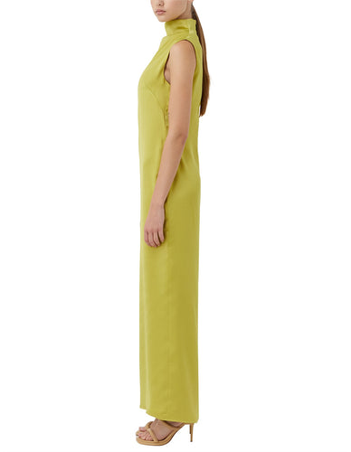 Camilla and Marc Emeline Dress - Chartreuse Green Hyde Boutique