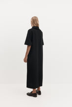 Load image into Gallery viewer, Harris Tapper Long Polo Dress - Black Apparel > Women > Clothing > Dresses > Midi Dresses > Harris Tapper Hyde Boutique
