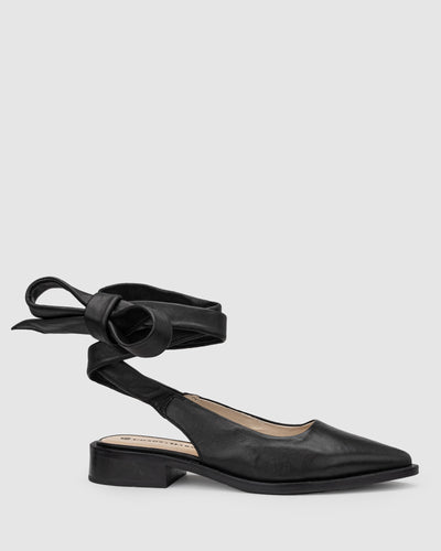 Chaos & Harmony Ivy Flat - Black  Hyde Boutique   