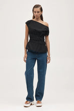 Load image into Gallery viewer, Marle Aida Top - Black  Hyde Boutique   
