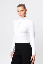 Load image into Gallery viewer, Mossman Mayfair Long Sleeve Top - Off White Hyde Boutique
