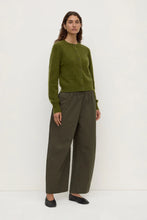 Load image into Gallery viewer, Assembly Label Carina Wool Long Sleeve Cardigan - Grove
