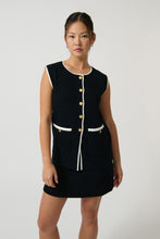 Load image into Gallery viewer, ONTE Helena Gilet - Black/White Pre Order  Hyde Boutique   
