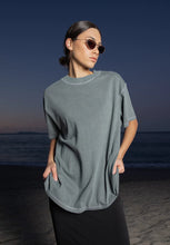 Load image into Gallery viewer, COMMONERS Womens Boy Tee - Stormy Marle Top Stitch  Hyde Boutique   
