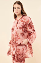 Load image into Gallery viewer, Papinelle x Karen Walker Romantic Floral LS Crop PJ - Rose
