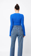 Load image into Gallery viewer, Mossman The Brooklyn Top - Cobalt  Hyde Boutique   
