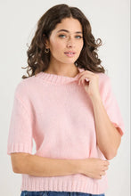 Load image into Gallery viewer, Stories Be Told Countess Soft Knit Tee - Blush Hyde Boutique
