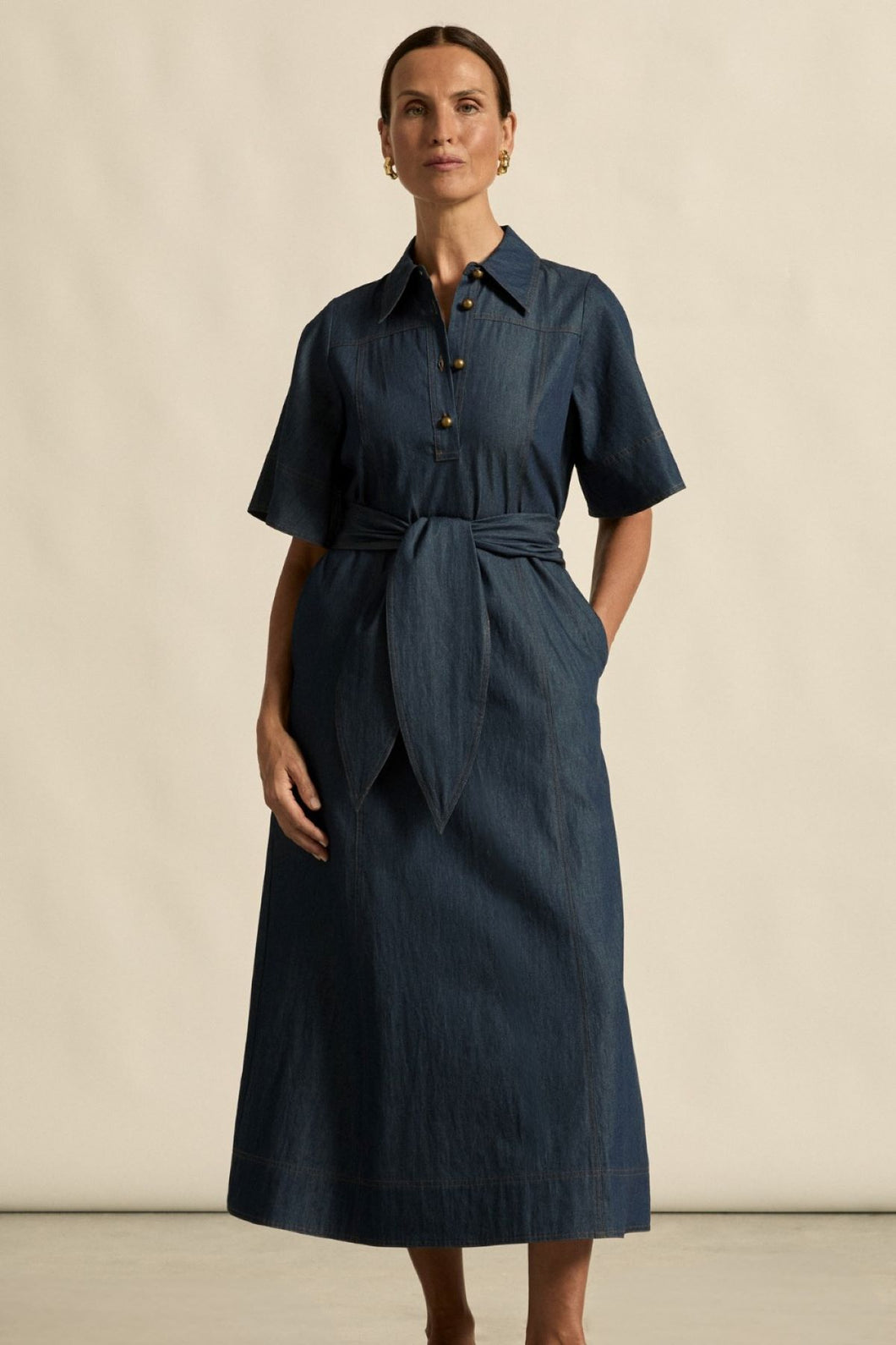 Zoe Kratzmann Cameo Dress - Dark Chambray Hyde Boutique