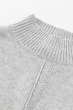 Load image into Gallery viewer, Aleger Cashmere N.93 Cashmere Blend Mini Cable Funnel Neck - Polar Grey  Hyde Boutique   
