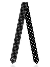 Load image into Gallery viewer, Dark Hampton Stephen’s Silk Twillies - Black/White
