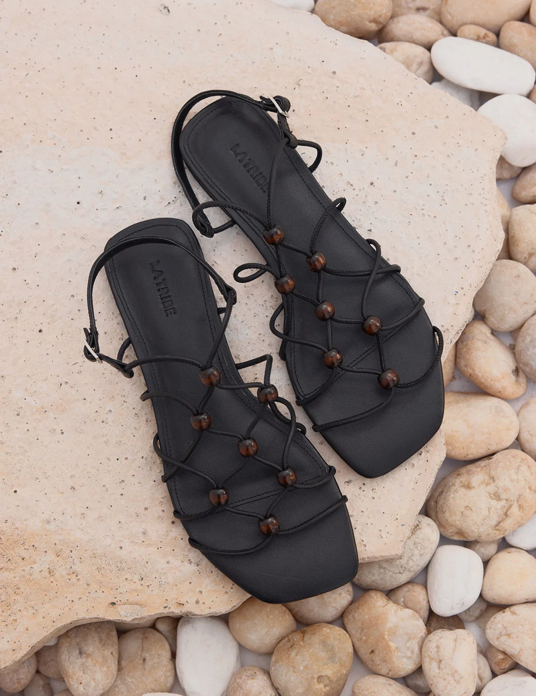 La Tribe Lola Sandal - Black Hyde Boutique