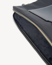 Load image into Gallery viewer, SABEN Augusta Laptop Sleeve 16&quot; - Black Recycled Nylon
