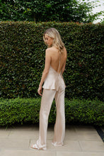 Load image into Gallery viewer, Caitlin Crisp Ophelia Pant - Prosecco Pink Silk  Hyde Boutique   
