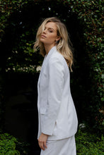 Load image into Gallery viewer, Caitlin Crisp Majorie Blazer - White Suiting  Hyde Boutique   
