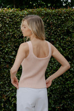 Load image into Gallery viewer, Caitlin Crisp Phoebe Top - Ballet Pink Rib  Hyde Boutique   
