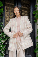 Load image into Gallery viewer, Caitlin Crisp Marjorie Blazer - Pink Tweed  Hyde Boutique   
