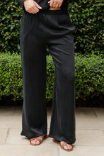 Load image into Gallery viewer, Caitlin Crisp Essential Lounge Pant - Black Cupro Pants Hyde Boutique   
