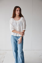 Load image into Gallery viewer, Måhsa Bon Ruffle Shirt - Cream
