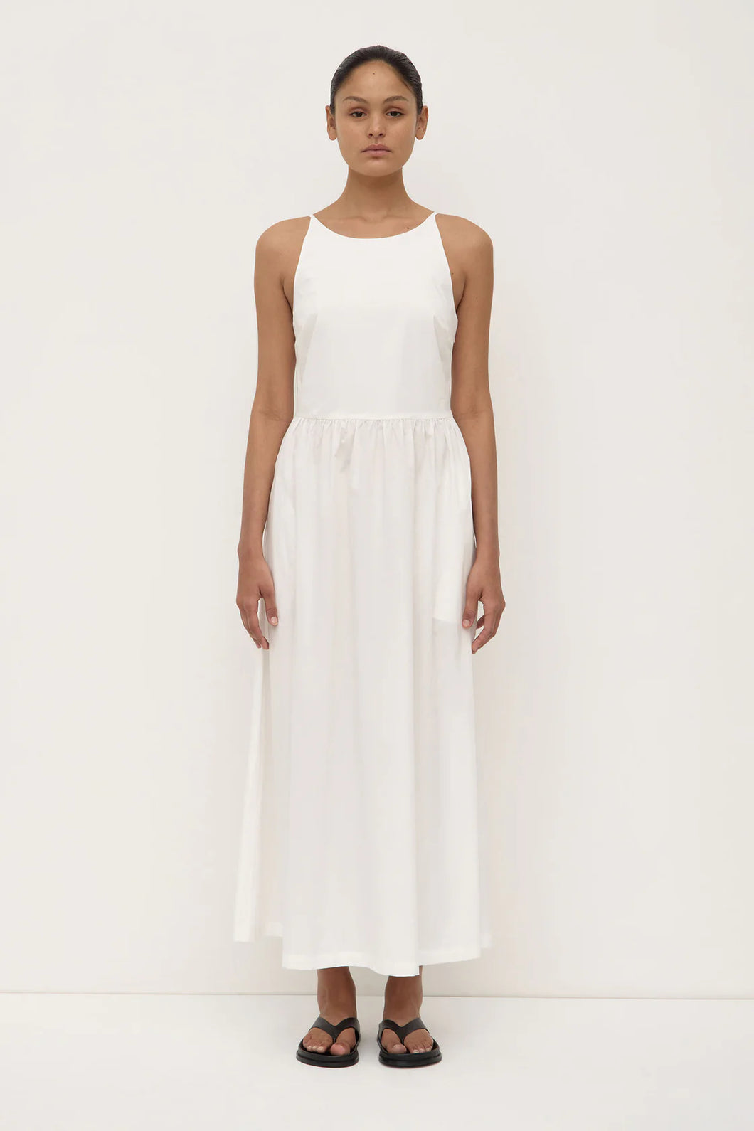 Assembly Label Posie Midi Dress - White