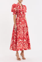 Load image into Gallery viewer, Rebecca Vallance Alloure Midi Dress - Multi Print
