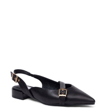 Load image into Gallery viewer, Kathryn Wilson Chelsea Slingback - Black Calf Hyde Boutique
