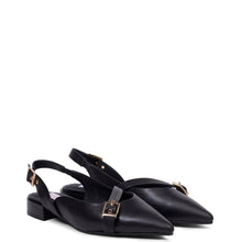 Load image into Gallery viewer, Kathryn Wilson Chelsea Slingback - Black Calf Hyde Boutique
