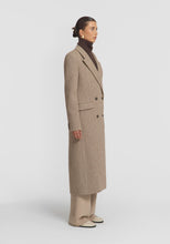 Load image into Gallery viewer, Viktoria &amp; Woods Cigarillo Coat - Cocoa Herringbone
