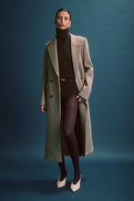 Load image into Gallery viewer, Viktoria &amp; Woods Cigarillo Coat - Cocoa Herringbone
