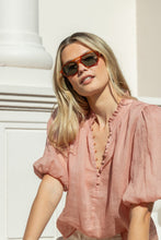 Load image into Gallery viewer, Ivy + Jack Closure Short Sleeve Top - Blush Hyde Boutique
